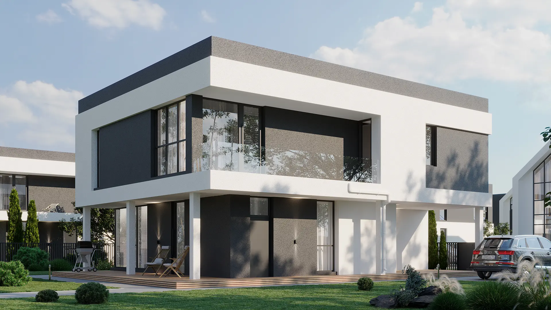 Современная малоэтажная эстетика