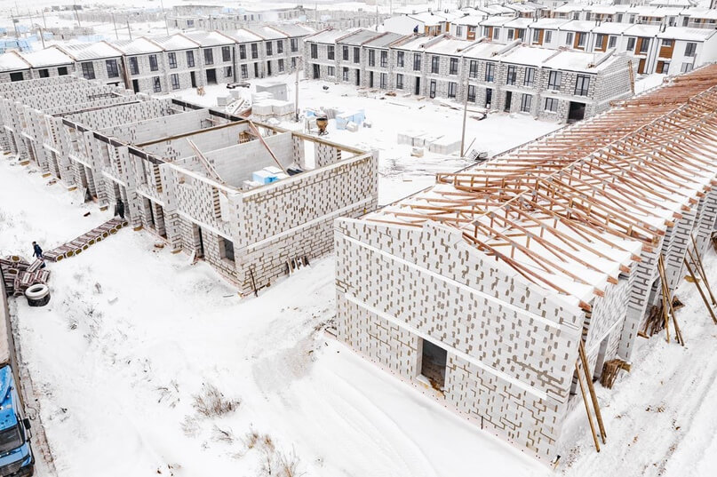 Отчёт об этапах строительства ЖК «Romanovo city» по состоянию на 27.01.2021
